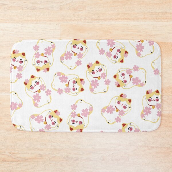 Item preview, Vanilla Lucky Cat Pattern designed and sold by Druid Soup.