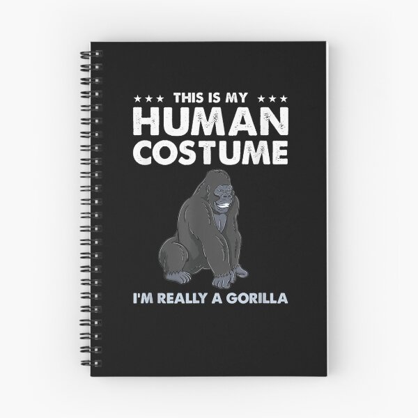 Item preview, This Is My Human Costume Im Really A Gorilla designed and sold by laurader.