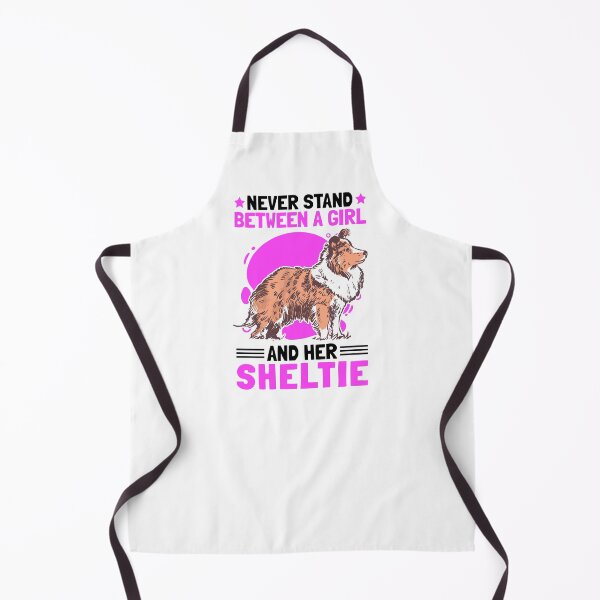 Item preview, Girl with Shetland Sheepdog Sheltie gift designed and sold by madgrfx.