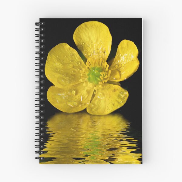 Item preview, Buttercup Reflection - Yellow flower design designed and sold by John Dewar.