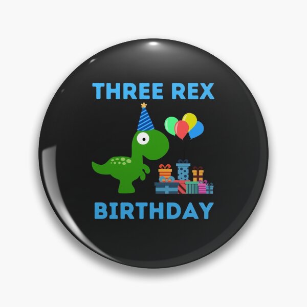 Item preview, Three Rex Birthday designed and sold by OliOuterBrands.
