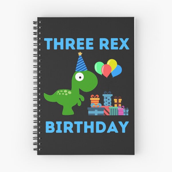 Item preview, Three Rex Birthday designed and sold by OliOuterBrands.