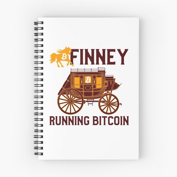 Item preview, Finney - Running Bitcoin - Stagecoach designed and sold by Cryptotease.