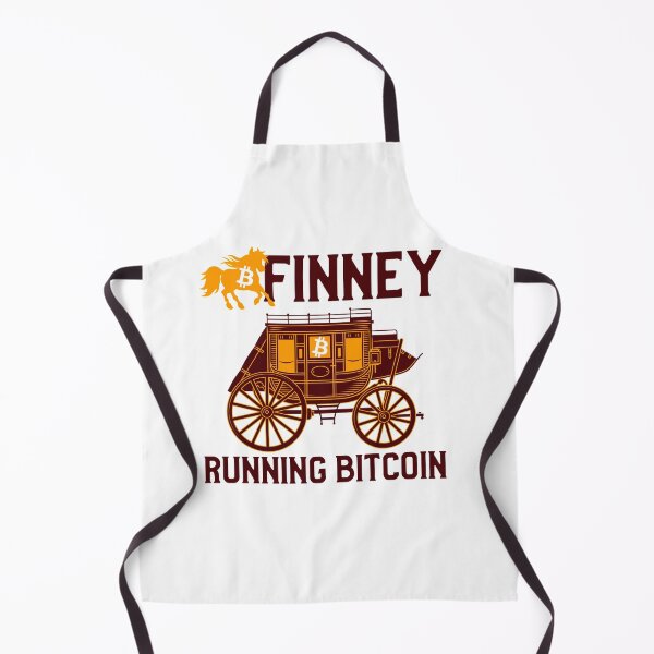 Item preview, Finney - Running Bitcoin - Stagecoach designed and sold by Cryptotease.