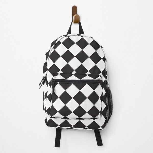 Item preview, Checkered Harlequin Pierrot Black & White  designed and sold by Lublini.