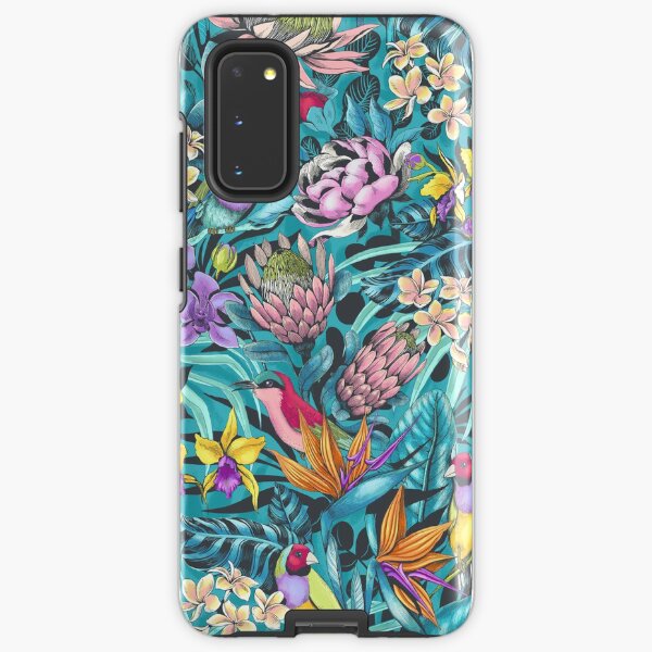 Stand Out! (cool teal) Samsung Galaxy Tough Case