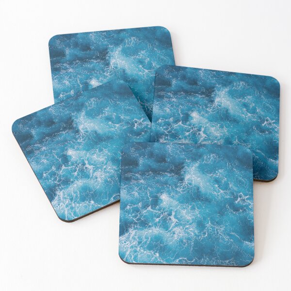 Item preview, Tuquoise Blue Ocean Waves designed and sold by Stylish Printing.