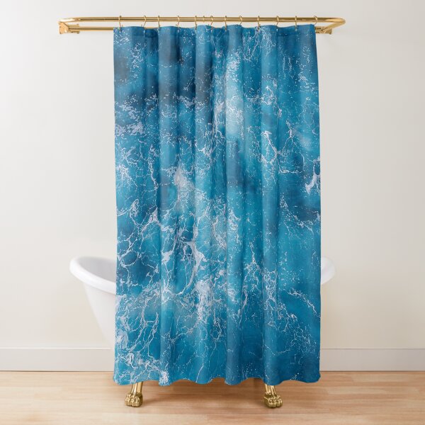 Item preview, Tuquoise Blue Ocean Waves designed and sold by Stylish Printing.