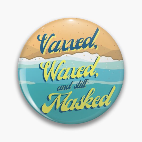 Item preview, Beachy Vaxxed and Still Masked designed and sold by Costume Wrangler.