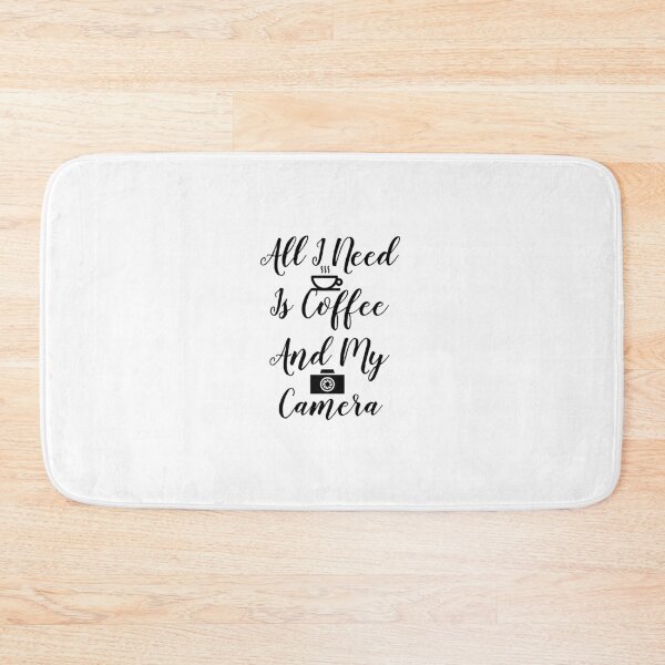 Item preview, All I Need Is Coffee And My Camera designed and sold by Animob.