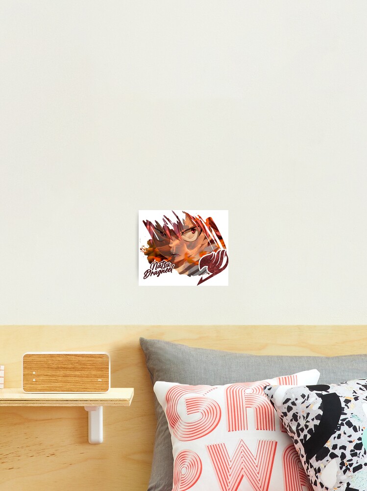 Fairy Tail Natsu Dragneel Name Anime Sticker by Anime Art - Fine