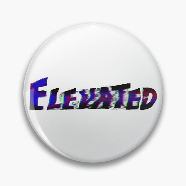 Item preview, Elevated glicth logo 3 designed and sold by Planet  Elevated.