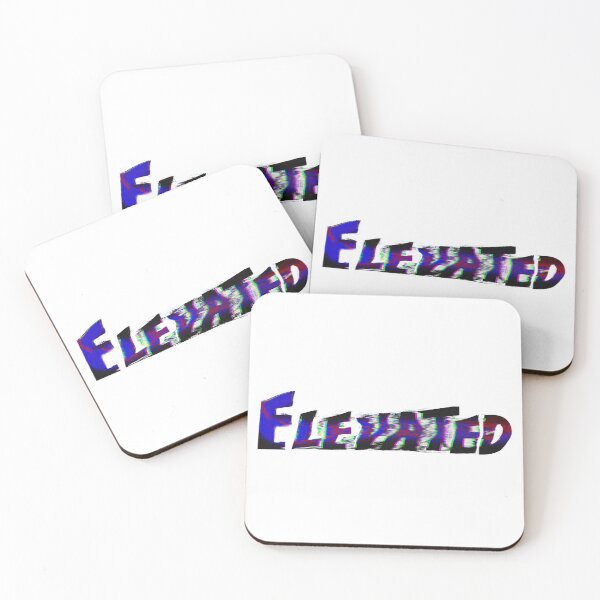 Item preview, Elevated glicth logo 3 designed and sold by Planet  Elevated.