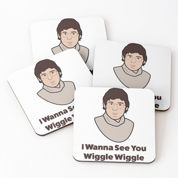 Item preview, Louis Theroux "I wanna see you Wiggle Wiggle" designed and sold by art-fox.