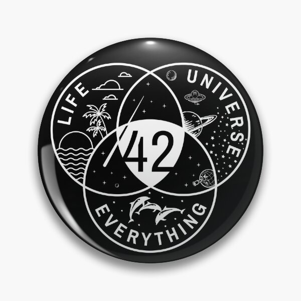 Item preview, The Answer To Life The Universe And Everything designed and sold by ThreadsNouveau.