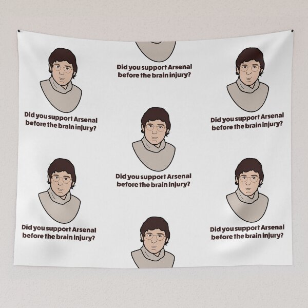 Item preview, Louis Theroux "Did you support Arsenal before the brain injury?" designed and sold by art-fox.