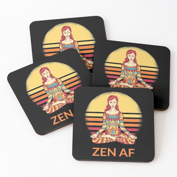 Item preview, Zen AF I - Funny Meditation designed and sold by Lemon Pepper.
