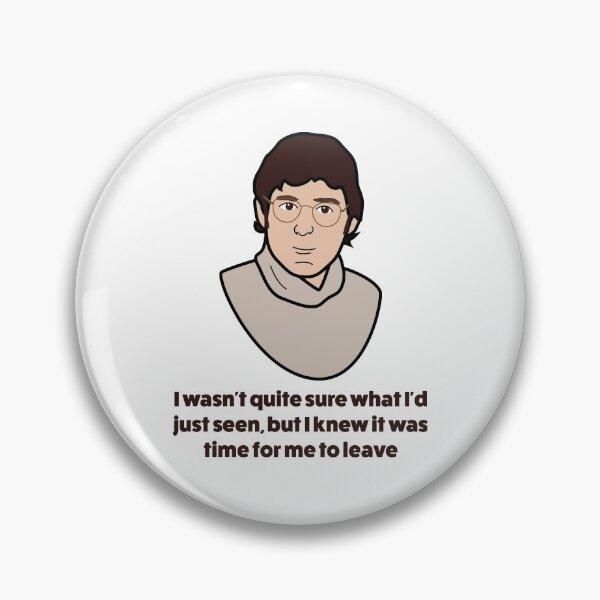 Item preview, Louis Theroux "I Wasn't Quite Sure What I'd Seen But I Knew It Was Time For me to Leave" designed and sold by art-fox.