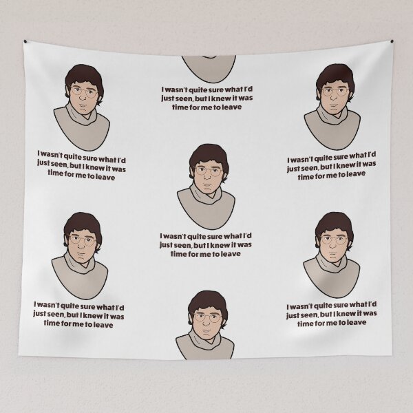 Item preview, Louis Theroux "I Wasn't Quite Sure What I'd Seen But I Knew It Was Time For me to Leave" designed and sold by art-fox.