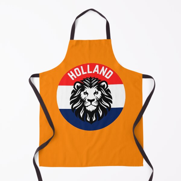 Item preview, Go Holland! - Dutch Lion Flag Badge (Red White Blue) designed and sold by DWDiva.