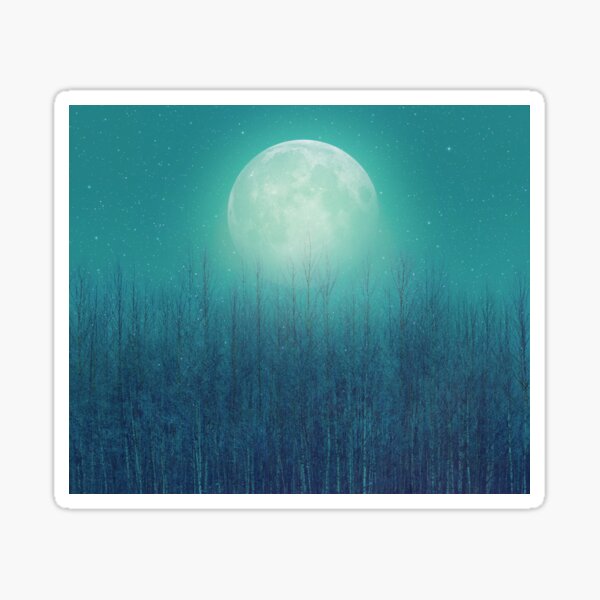 Vista previa del artículo con la obra «La luna brilla brillante en tal noche», diseñado y vendido por soaringanchor.