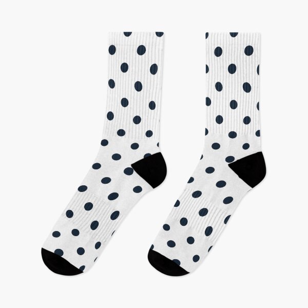 Item preview, Navy Large Polkadots  designed and sold by Lublini.