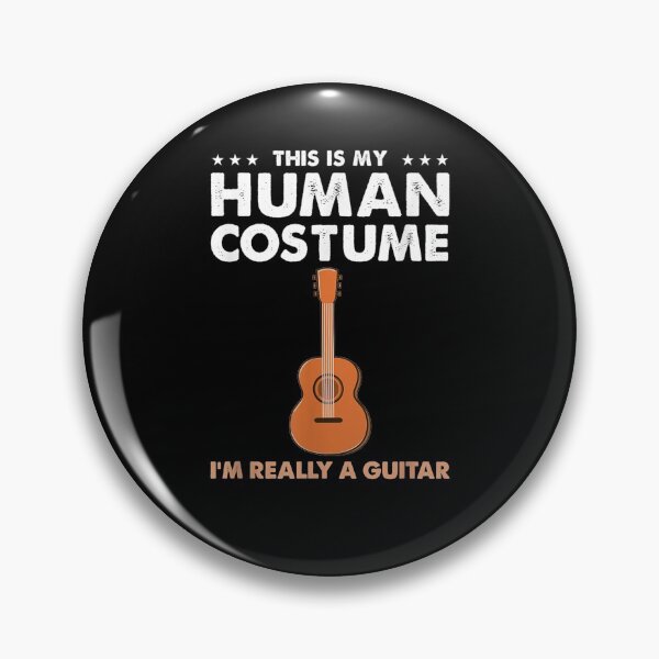 Item preview, This Is My Human Costume Im Really A Guitar designed and sold by jerrie9.