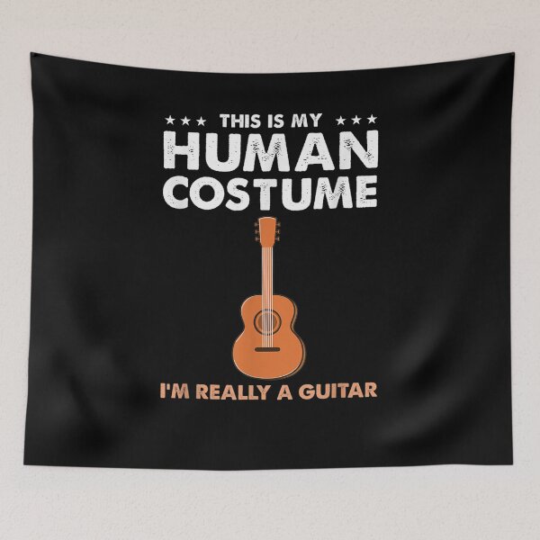 Item preview, This Is My Human Costume Im Really A Guitar designed and sold by jerrie9.