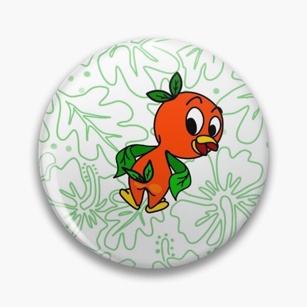 Item preview, Orange tropical Bird on hibiscus  designed and sold by Sharilea.