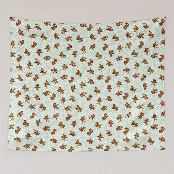Item preview, Orange tropical Bird on hibiscus  designed and sold by Sharilea.