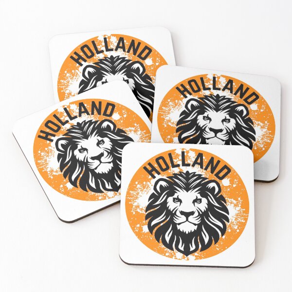 Item preview, Go Holland! - Dutch Lion Distressed Badge (Orange) designed and sold by DWDiva.