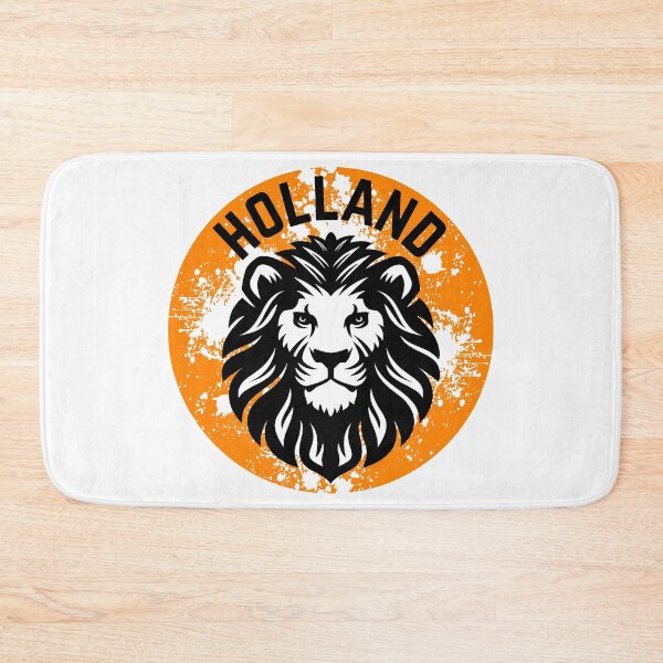 Item preview, Go Holland! - Dutch Lion Distressed Badge (Orange) designed and sold by DWDiva.