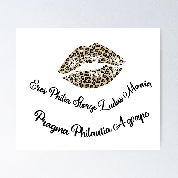 Item preview, The 8 types of LOVE designed and sold by ISeeRainbows.