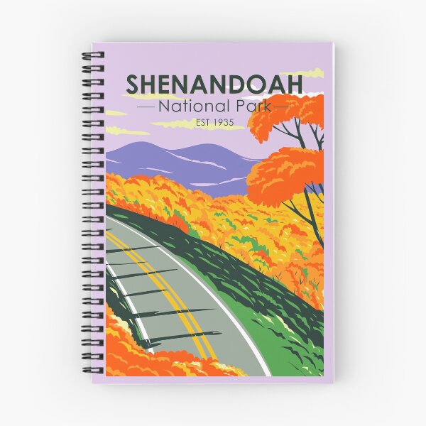 Item preview, Shenandoah National Park Skyline Drive Virginia Vintage designed and sold by KrisSidDesigns.