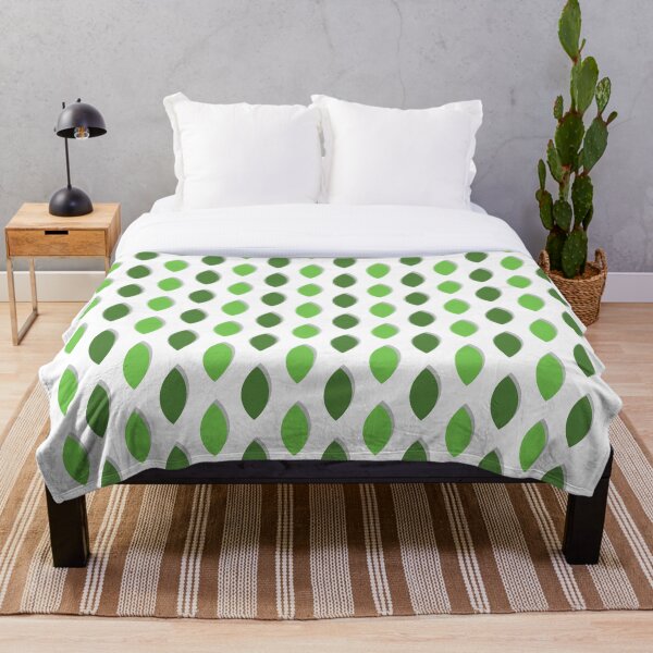 Item preview, Green leaves pattern designed and sold by Diversity-illus.