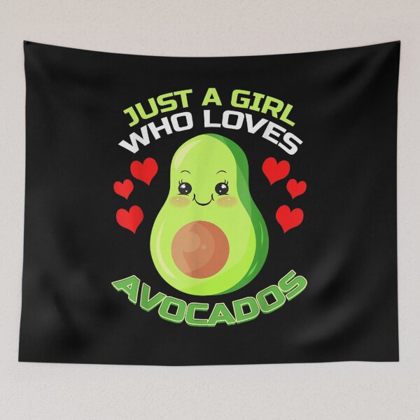 Item preview, Avocado Just A Girl Love Avocado designed and sold by jerrie9.