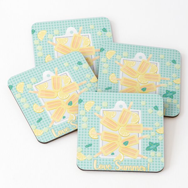 Item preview, Love Summer Love Ice lollies designed and sold by Moyanana.