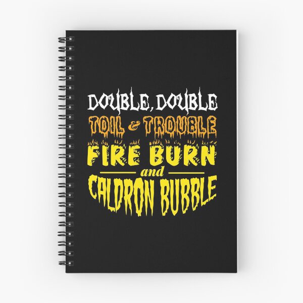 Item preview, Halloween Macbeth Double Double Toil Trouble designed and sold by ymaszcarme.