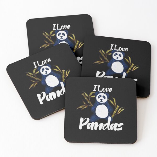Artikelvorschau, I love Pandas entworfen und verkauft von FrictionMaxxing.