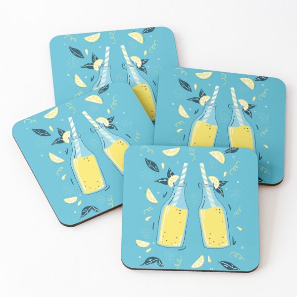 Item preview, Summer lemonade illustration designed and sold by tessakatecreate.
