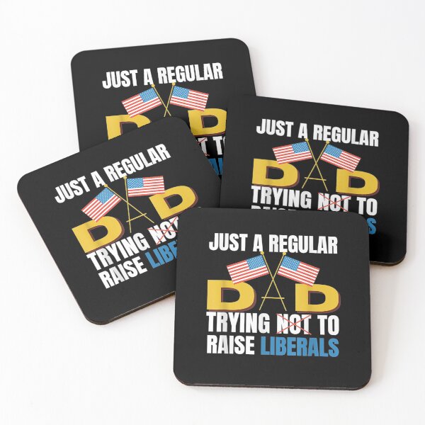 Item preview, Just A Regular Dad Trying To Raise Liberals Freedom Usa designed and sold by jerrie9.