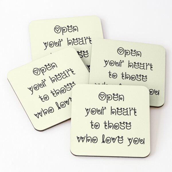 Item preview, Open your heart to those who love you designed and sold by GLORY-LIFE.