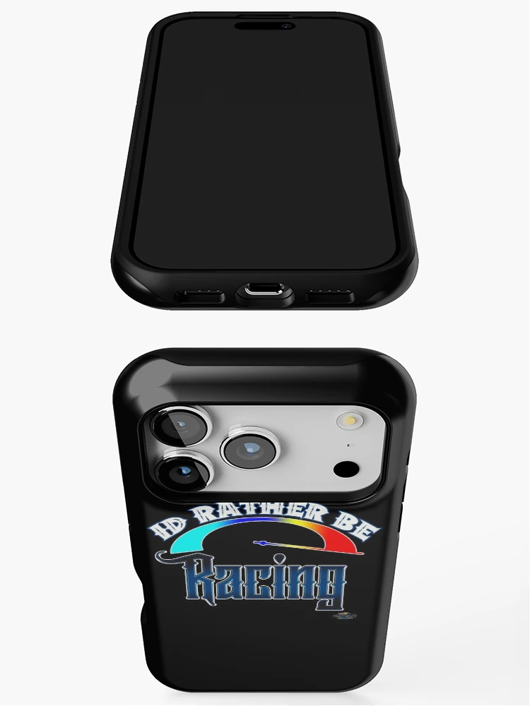 Thumbnail 3 of 4, iPhone Case, I'D RATHER BE Racing designed and sold by Elliot Klugh.