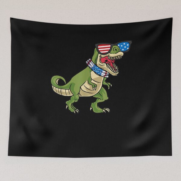 Item preview, Fourth Of July T Rex American Flag Us Men Women Kids Boys designed and sold by jerrie9.