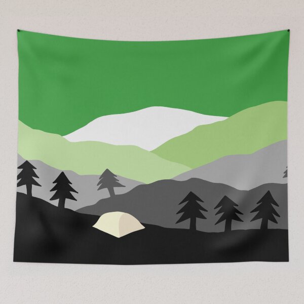 Item preview, Aromantic pride flag designed and sold by natsuxgray.