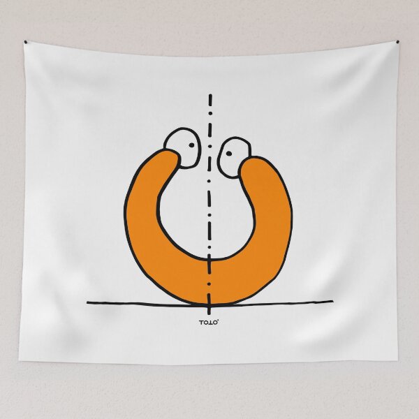 Artikelvorschau, TOTO' BALANCED LOVE (ORANGE) - LOVE GRAPHICS entworfen und verkauft von TOTOMELITA.