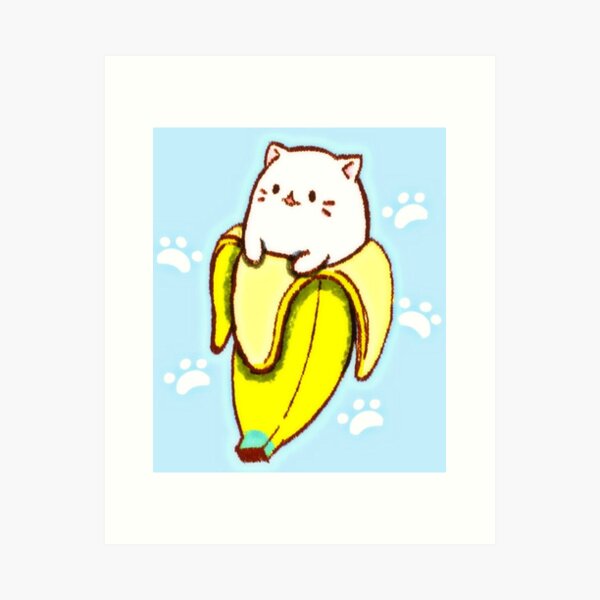 Banana Cat T-Shirt - Cat Bandit | Cat Shirts Sponsoring Rescue Cats
