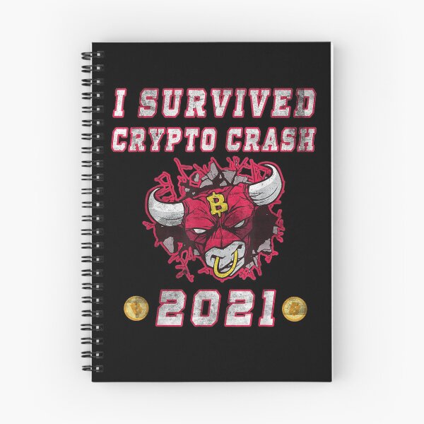 Item preview, Funny I Survived Crypto Market Crash 2021 Cryptocurrency designed and sold by jerrie9.