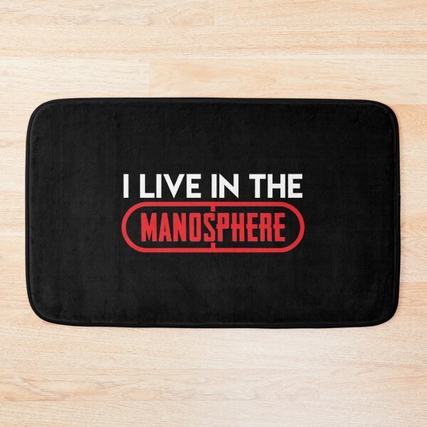 Item preview, I Live In The Manosphere designed and sold by CrazeeTeez.