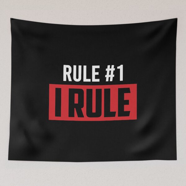 Item preview, Rule #1 I Rule designed and sold by CrazeeTeez.